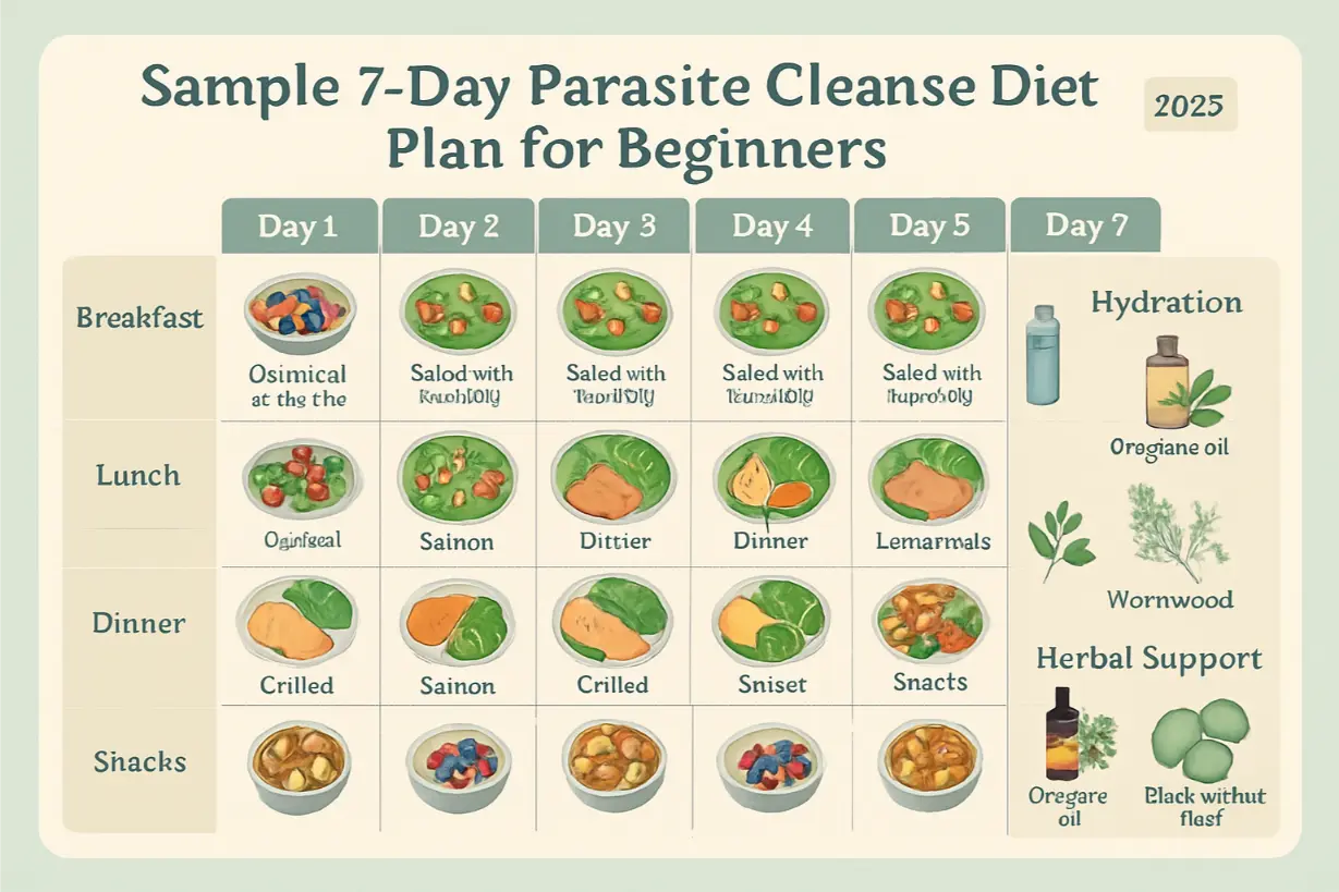 Parasite Cleanse Diet Plan for Beginners