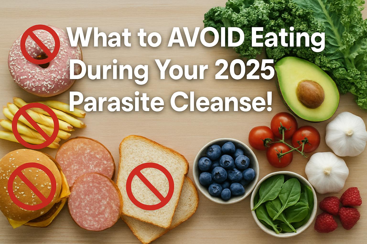 🚫 What to Avoid Eating During Your 2026 Parasite Cleanse: A Comprehensive Guide
